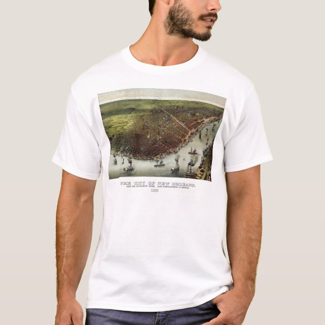 New Orleans - 1885 T-Shirt (Vorderseite)