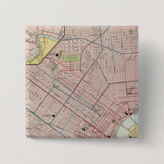 New Orleans 2 Button (Vorderseite)