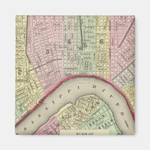 New Orleans 4 Magnet