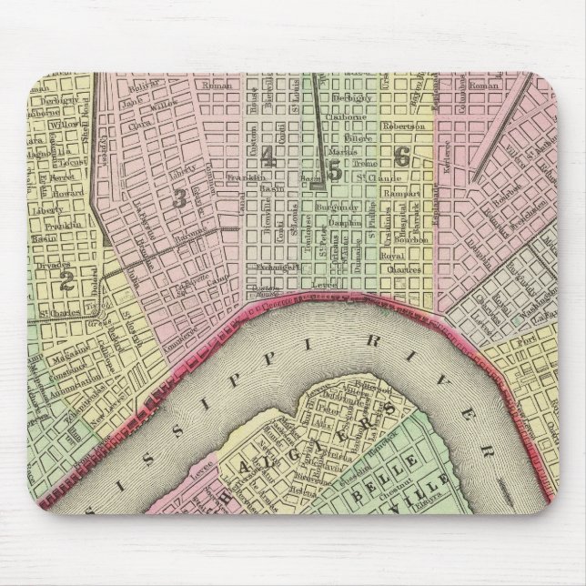 New Orleans 4 Mousepad (Vorne)