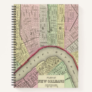 New Orleans 4 Notizbuch