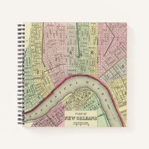 New Orleans 4 Notizbuch