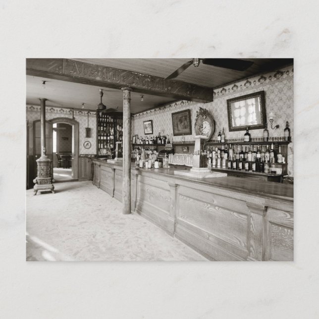 New Orleans Absinthe Room, 1906 Postkarte (Vorderseite)