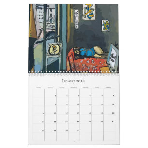 New Orleans Abstrakte Kunst Kalender