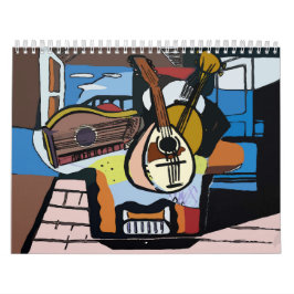 New Orleans Abstrakte Kunst Kalender