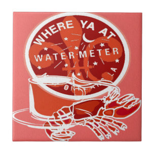 New Orleans Art Symbols Fliese