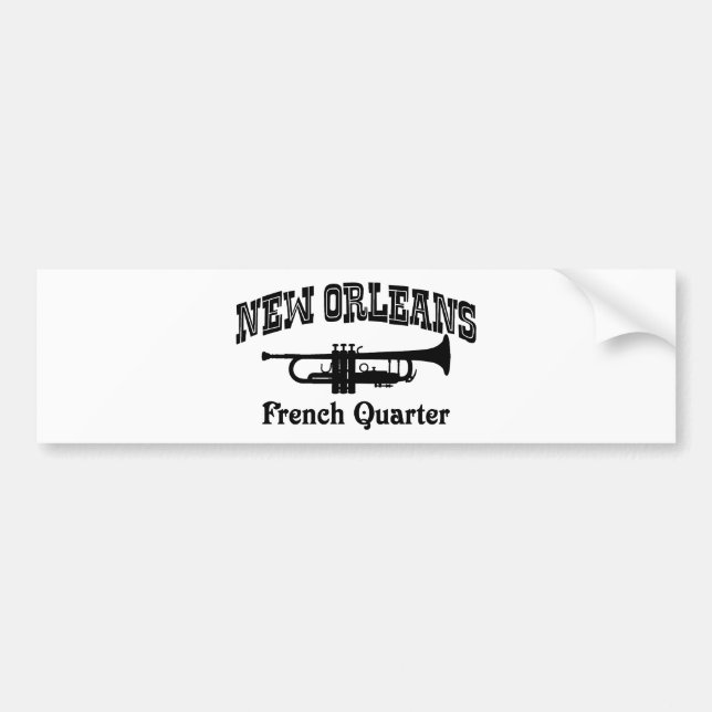 New Orleans Autoaufkleber (Vorne)