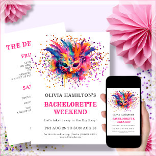 New Orleans Bachelorette Itinerary Weekend Einladung