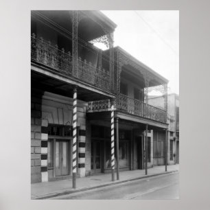New Orleans Barbershop, 1930er Poster