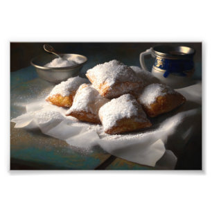 New Orleans Beignets Fotodruck