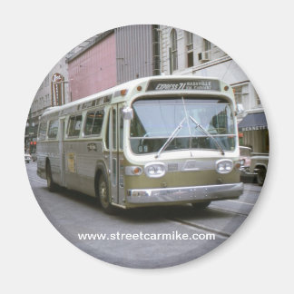 New Orleans Bus 1 Magnet