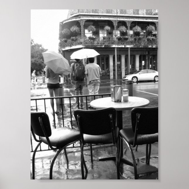 New Orleans Café - Wine Bar Poster (Vorne)