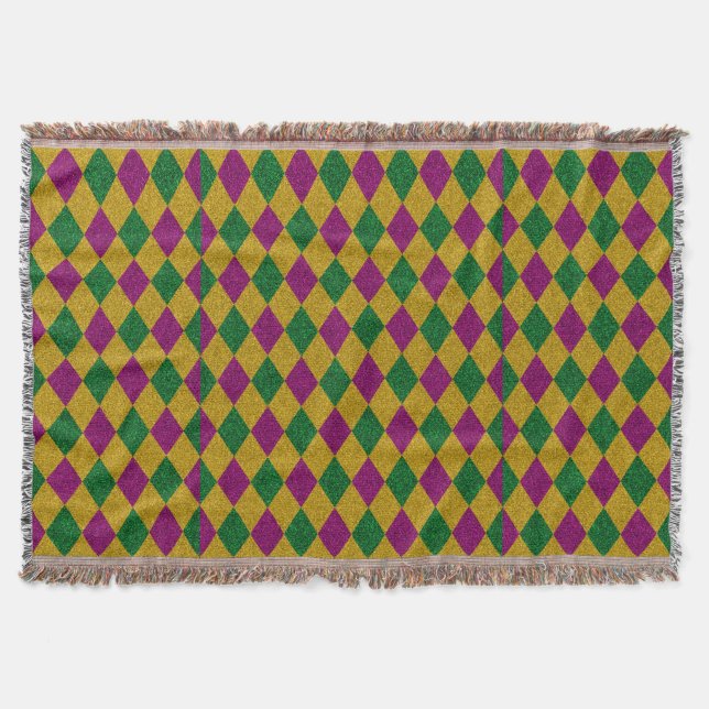 New Orleans DIamond Glitzer Decke (Vorderseite)