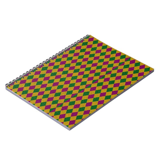 New Orleans Diamond Glitzer Notizblock (Linke Seite)