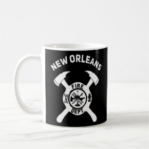 New Orleans Feuerwehr Louisiana Feuer Kaffeetasse