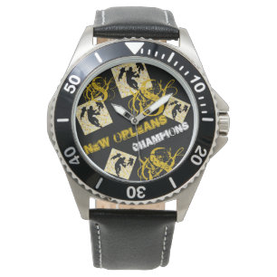 New Orleans Football Armbanduhr