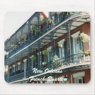 New orleans französisches Viertelmousepad Mousepad