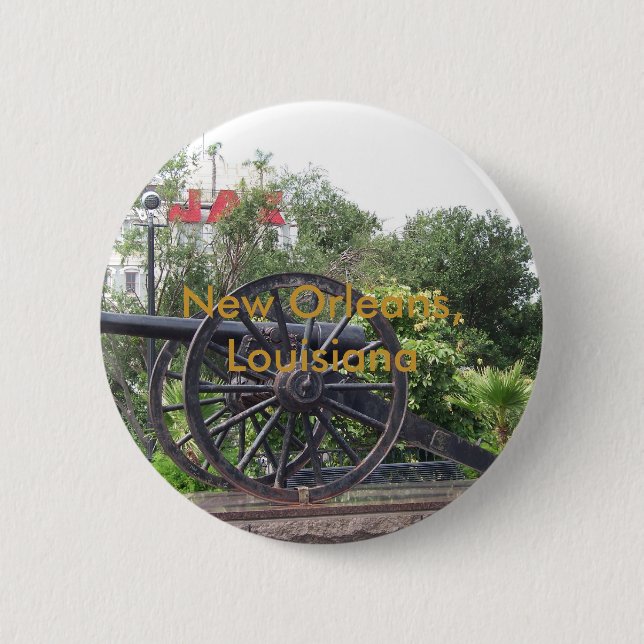 New Orleans French Quarter Button (Vorderseite)