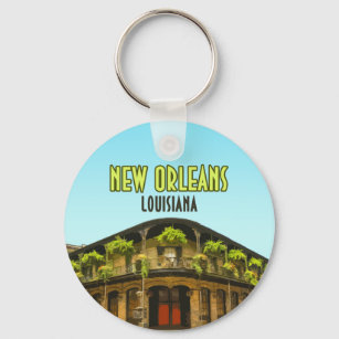 New Orleans French Quarter Louisiana Schlüsselanhänger