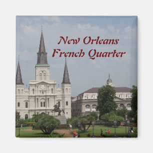 New Orleans French Quarter Magnet