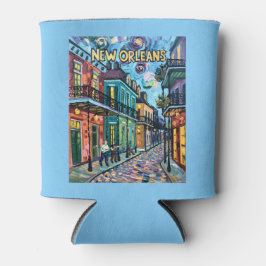 New Orleans French Quarter Van Gogh Style Travel Dosenkühler