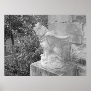 New Orleans Gargoyle Poster