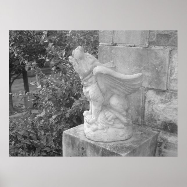 New Orleans Gargoyle Poster (Vorne)