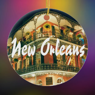 New Orleans Gedenkstätte Keepake Keramik Ornament