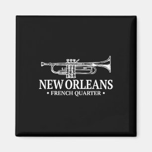 New Orleans Geschenke und T-Shirts Uni Mardi Gras Magnet