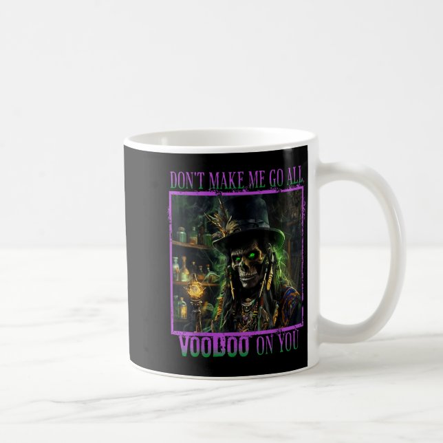 New Orleans Ghost Tour Y Priest Voodoo Mardi Gras  Kaffeetasse (Rechts)