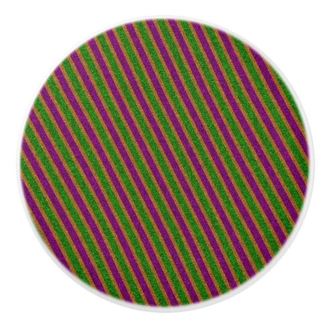New Orleans Glitzer Keramikknauf (Vorderseite)