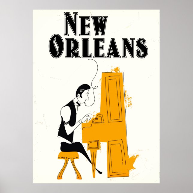 New Orleans Honky Tonk Poster (Vorne)
