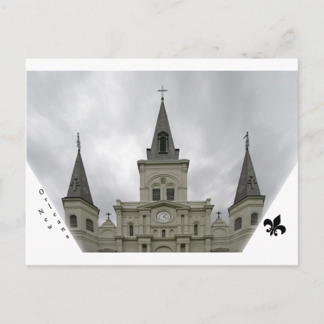 New Orleans Icon Postkarte (Vorderseite)