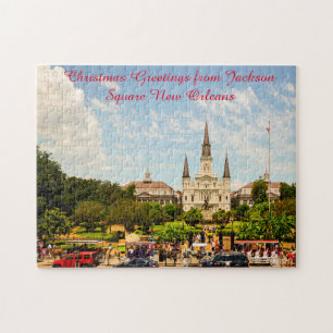 New Orleans Jackson Square. Jigsaw Puzzle
