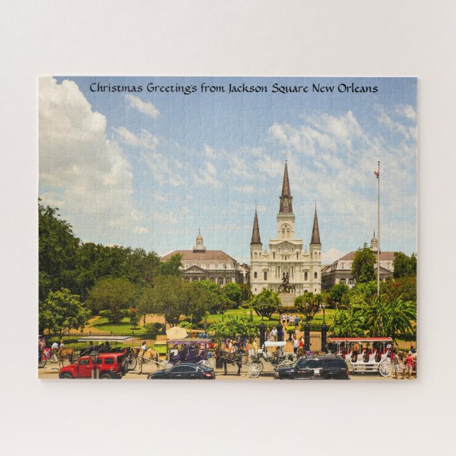 New Orleans Jackson Square. Puzzle (Horizontal)