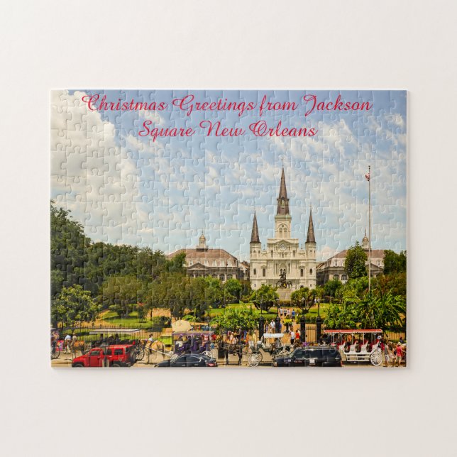 New Orleans Jackson Square. Puzzle (Horizontal)