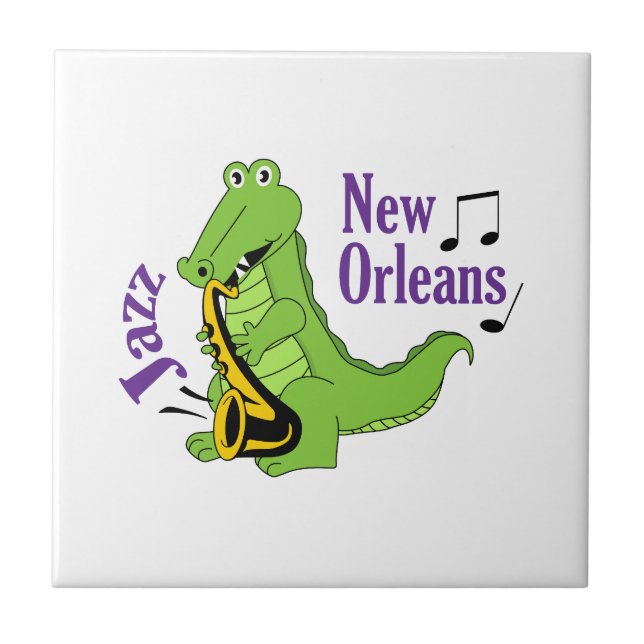 NEW ORLEANS JAZZ FLIESE (Vorderseite)