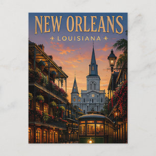 New Orleans Jazz Heritage Reise Postkarte