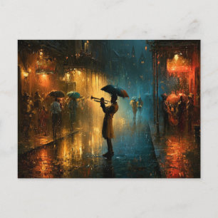 New Orleans Jazz Postkarte