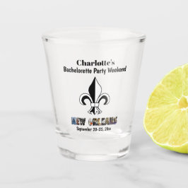 New Orleans Junggeselinnen-Abschied Gefallen Städt Schnapsglas