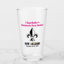 New Orleans Junggeselinnen-Abschied Giro del Malca Glas