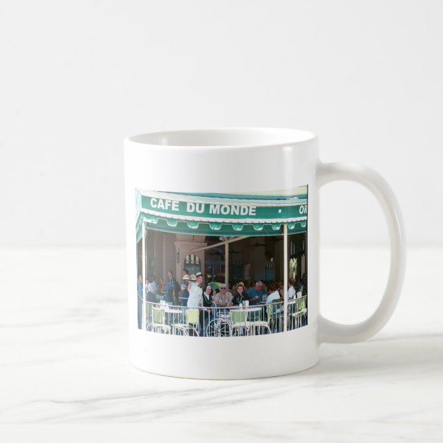 New Orleans Kaffee und Beignets Tasse (Rechts)