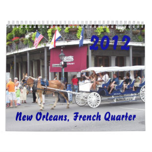 New Orleans, Kalender des französischen