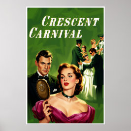 New Orleans Karnevalposter Poster