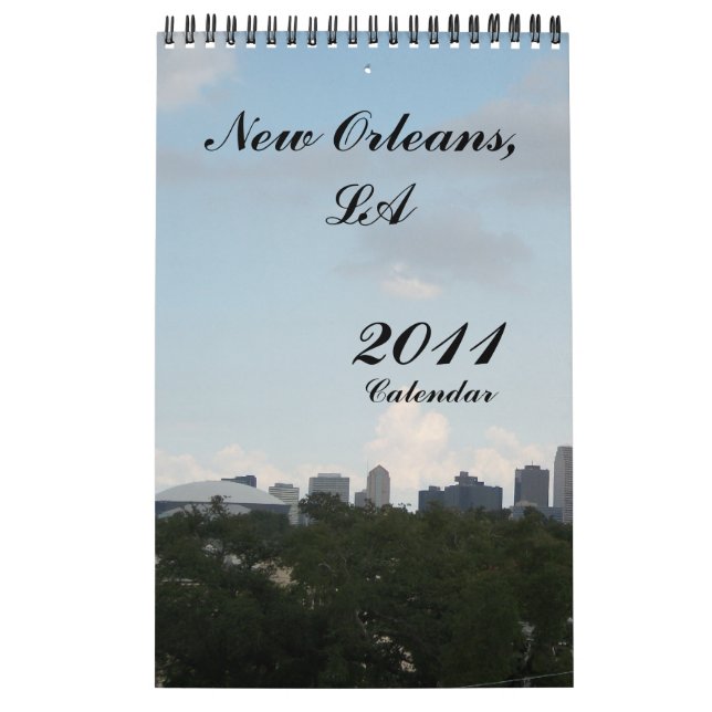 New Orleans, LA, 2011, Kalender (Titelbild)