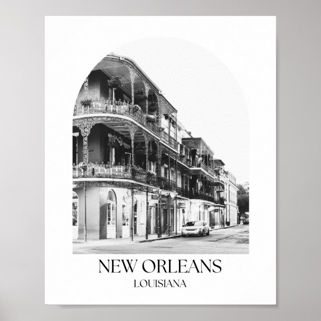 New Orleans Louisiana Arch Foto drucken Poster (Vorne)