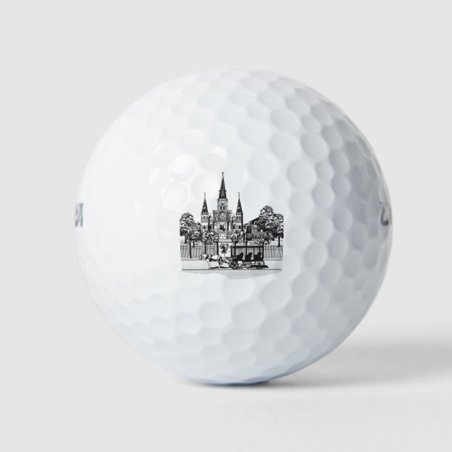 New Orleans, Louisiana Golfball (Vorderseite)
