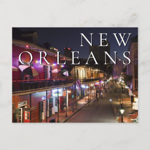 New Orleans, Louisiana Happy Birthday Postkarte