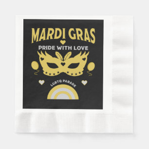 New Orleans Louisiana mardi gras Serviette
