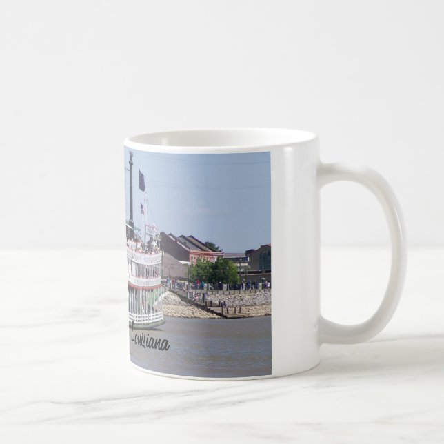 New Orleans Louisiana Mississippi River Boat Tasse (Rechts)
